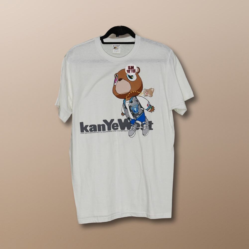 Vintage 2007 Kanye West Glow in the Dark Tour Shirt L - Picture 7 of 10